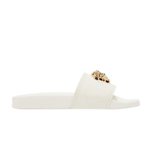 Load image into Gallery viewer, Versace Medusa Head Plaque Slide White (Women's)