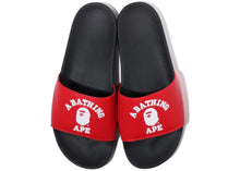 Load image into Gallery viewer, A Bathing Ape College Slide Sandal Online Exclusive Red (2022)