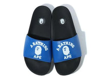 Load image into Gallery viewer, A Bathing Ape College Slide Sandals Blue