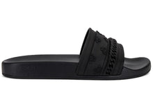 Load image into Gallery viewer, AMIRI Bandana Moulded Slides Black Black