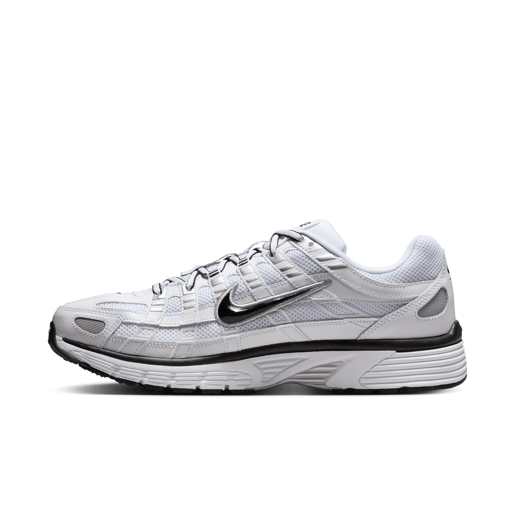 Men's Nike P-6000 "White Metallic Silver Black"