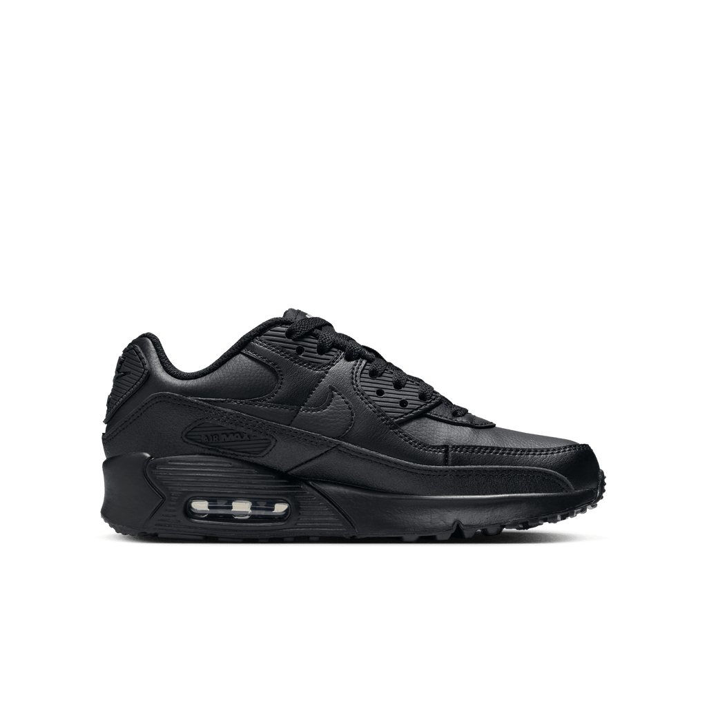Big Kids’ Nike Air Max 90 LTR "Triple Black"