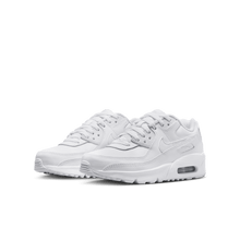 Load image into Gallery viewer, Big Kids’ Nike Air Max 90 LTR "White Metallic Silver"