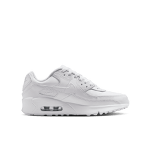 Load image into Gallery viewer, Big Kids’ Nike Air Max 90 LTR "White Metallic Silver"