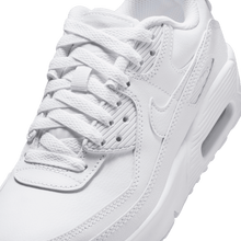 Load image into Gallery viewer, Big Kids’ Nike Air Max 90 LTR "White Metallic Silver"