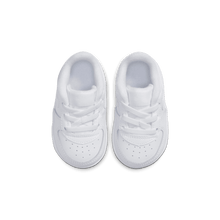Load image into Gallery viewer, Nike Force 1 Crib Baby Bootie "Triple White"