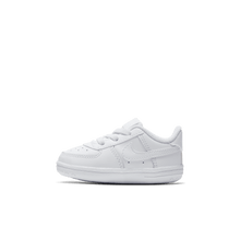 Load image into Gallery viewer, Nike Force 1 Crib Baby Bootie "Triple White"