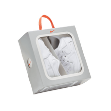 Load image into Gallery viewer, Nike Force 1 Crib Baby Bootie "Triple White"