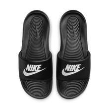 Load image into Gallery viewer, Men's Nike Victori One Slides "Black White"