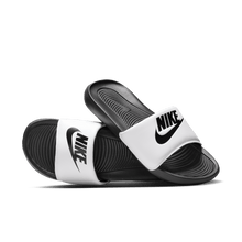 Load image into Gallery viewer, Men's Nike Victori One Slides "White Black"
