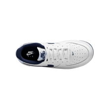 Load image into Gallery viewer, Big Kids' Nike Air Force 1 "White Football Grey Midnight Navy"