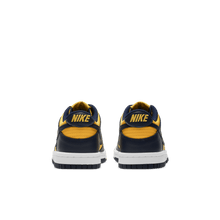 Load image into Gallery viewer, Big Kids' Nike Dunk Low "Michigan"