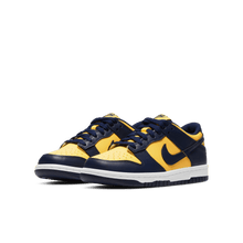 Load image into Gallery viewer, Big Kids' Nike Dunk Low "Michigan"
