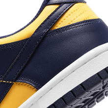 Load image into Gallery viewer, Big Kids' Nike Dunk Low "Michigan"