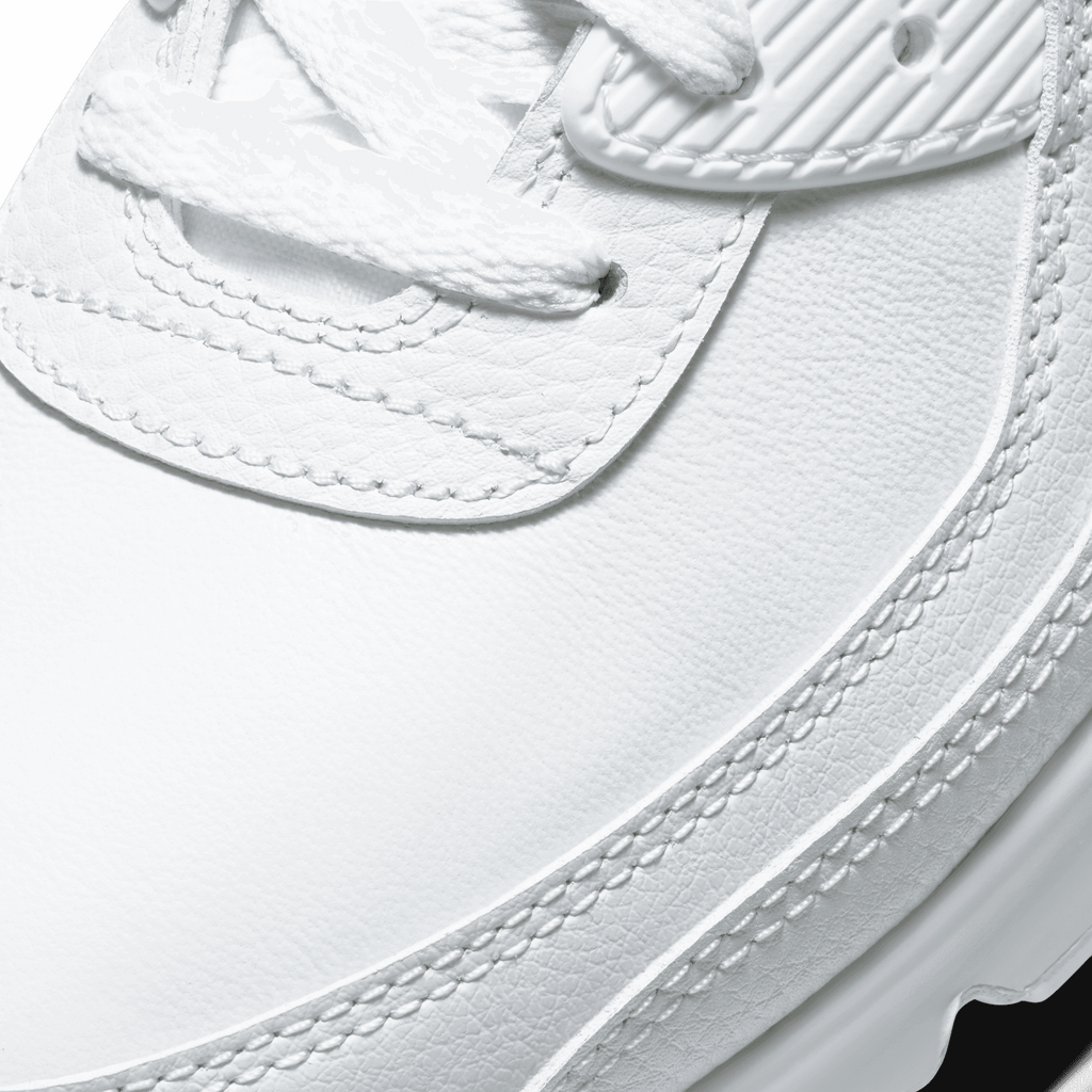 Men's Air Max 90 LTR "Leather Triple White"