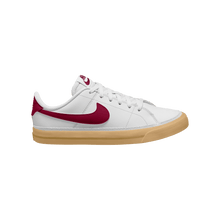 Load image into Gallery viewer, Big Kids' Nike Court Legacy "White Team Red Gum"