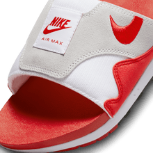 Load image into Gallery viewer, Men's Nike Air Max 1 Slides "White University Red"