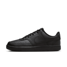Load image into Gallery viewer, Men's Nike Court Vision Low Next Nature "Triple Black"