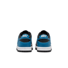 Load image into Gallery viewer, Big Kids' Nike Dunk Low "Industrial Blue Black White"