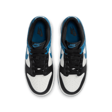 Load image into Gallery viewer, Big Kids' Nike Dunk Low "Industrial Blue Black White"