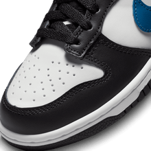 Load image into Gallery viewer, Big Kids' Nike Dunk Low "Industrial Blue Black White"