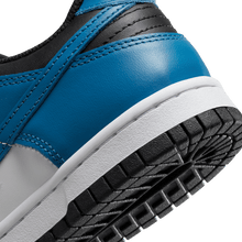 Load image into Gallery viewer, Big Kids' Nike Dunk Low "Industrial Blue Black White"