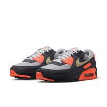 Load image into Gallery viewer, Men's Nike Air Max 90 "Smoke Grey Hyper Crimson"