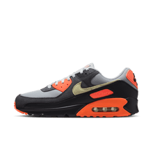 Load image into Gallery viewer, Men's Nike Air Max 90 "Smoke Grey Hyper Crimson"