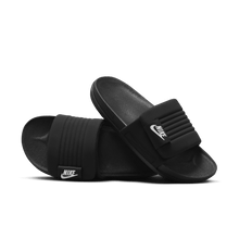 Load image into Gallery viewer, Men's Nike Offcourt Adjust Slides "Black White"
