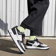 Load image into Gallery viewer, Men's Air Force 1 '07 "White Swoosh Panda"