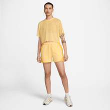 Load image into Gallery viewer, Women's Nike Air Printed Mesh Short-Sleeve Crop Top