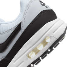 Load image into Gallery viewer, Big Kids' Air Max 1 "White Black"