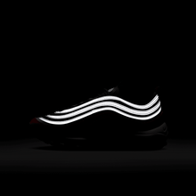 Load image into Gallery viewer, Big Kids' Nike Air Max 97 SE "Black Varsity Red"