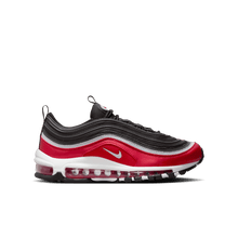 Load image into Gallery viewer, Big Kids' Nike Air Max 97 SE "Black Varsity Red"