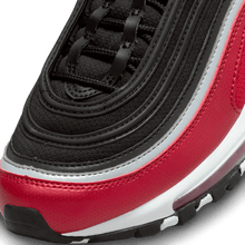Load image into Gallery viewer, Big Kids' Nike Air Max 97 SE "Black Varsity Red"