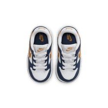 Load image into Gallery viewer, Baby/Toddler Nike Dunk Low "Midnight Navy Wheat"
