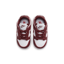 Load image into Gallery viewer, Baby/Toddler Nike Dunk Low "White Gym Red Redwood"