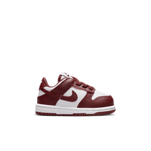 Load image into Gallery viewer, Baby/Toddler Nike Dunk Low "White Gym Red Redwood"