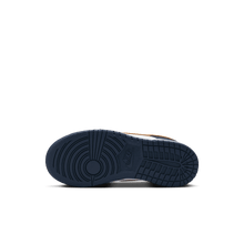 Load image into Gallery viewer, Little Kids' Nike Dunk Low "Midnight Navy Wheat"
