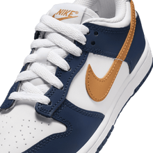 Load image into Gallery viewer, Little Kids' Nike Dunk Low "Midnight Navy Wheat"