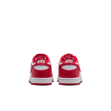 Load image into Gallery viewer, Little Kids' Nike Dunk Low "White University Red"