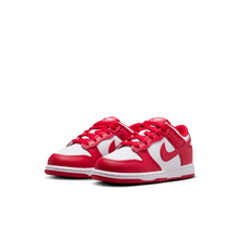 Load image into Gallery viewer, Little Kids' Nike Dunk Low "White University Red"