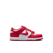 Load image into Gallery viewer, Little Kids' Nike Dunk Low "White University Red"