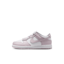 Load image into Gallery viewer, Little Kids' Nike Dunk Low "White Light Violet"