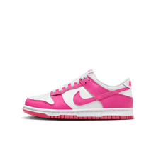 Load image into Gallery viewer, Big Kids' Nike Dunk Low "Laser Fuchsia"