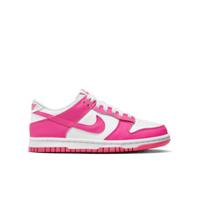 Load image into Gallery viewer, Big Kids' Nike Dunk Low "Laser Fuchsia"