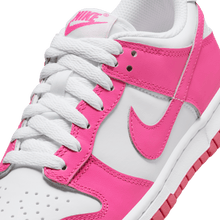 Load image into Gallery viewer, Big Kids' Nike Dunk Low "Laser Fuchsia"