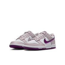 Load image into Gallery viewer, Big Kids' Nike Dunk Low "Light Plum"
