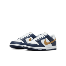 Load image into Gallery viewer, Big Kids' Nike Dunk Low "Midnight Navy Wheat"