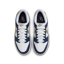 Load image into Gallery viewer, Big Kids' Nike Dunk Low "Midnight Navy Wheat"